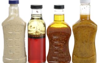 Salad dressing bottles